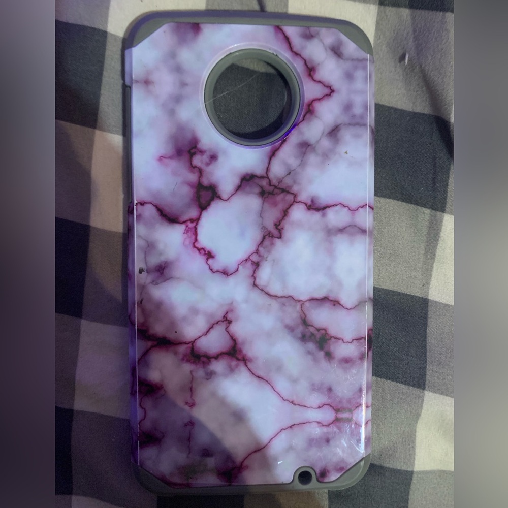 Purple Marble Case